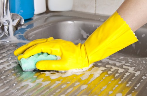 Deep carpet cleaning in a busy home environment